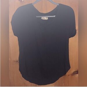 Hollister Black Short Sleeve Tee